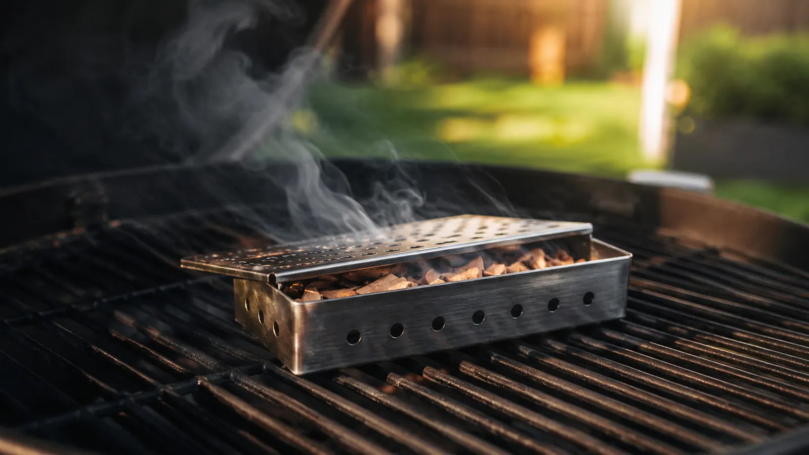 How to Add Smoke Flavor to a Gas Grill Using a Smoker Box