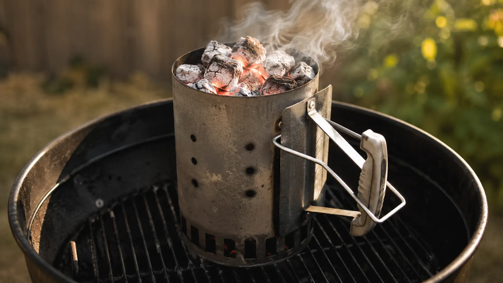 How to Light a Charcoal Grill Fast With a Chimney Starter